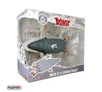 Tirelire - PLASTOY - Astérix Idéfix et le Romain écrasé - Plastique - 8 cm