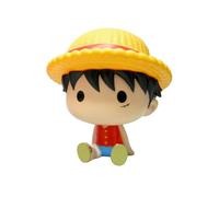 Plastoy Tirelire One Piece Chibi Luffy PVC Rouge Mixte