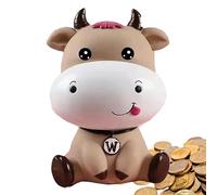 Tirelire pour économiser - Conteneur à pièces de Monnaie en Forme d'animal Mignon | Adorable Organisateur d'argent décoratif pour Chambre à Coucher, tanière, Chambre d'enfant, Commode
