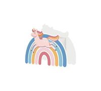 Tirelire pour enfant licorne et arc-en-ciel