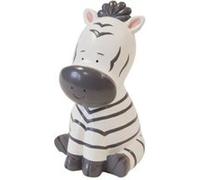 tirelire résine zèbre jungle 18x10x10.5cm blanc - générique res940 Blanc G