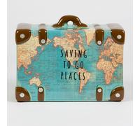 Tirelire style vintage - Design "Autour du Monde" | Sass & Belle