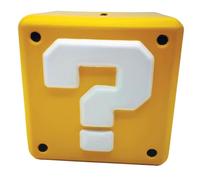 Tirelire Super Mario Question Mark Block 12,3 cm Jaune Gaming