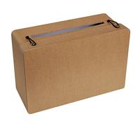 Santex Tirelire valise Kraft Chalayer 5092 0-26 24x16 cm Marron G