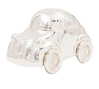 Tirelire Voiture Coccinelle (métal argenté)