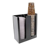 Tirifer Distributeur de Tasses à café jetables en Papier - Support de présentation - Rangement pour café, Lait, thé, Restaurant, Accessoires de fête d'halloween