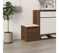 Tiroir boîte Chêne marron 40,5x40x40 cm Bois d ingénierie Marron G