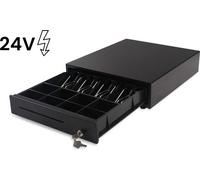 Tiroir-caisse pour caisse enregistreuse, tension 24V, tiroir-caisse, moyen, actionnement par clé HD-KER35