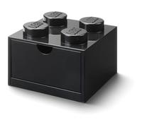 Tiroir de Bureau - Room Copenhagen - Lego 4 - Noir - Empilable - 158x158x113mm