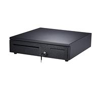 Tiroir de caisse électronique robuste avec 5 plateaux à billets, support d'entrée automatique, verrouillage manuel par clé RJ11, compatible avec imprimante Epson POS - Plateau réglable