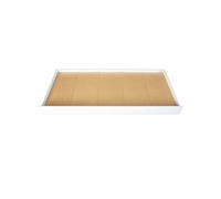 Tiroir de Lit 200 cm Vernis Blanc - SIBERIA -