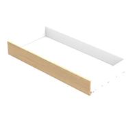 Tiroir de lit bébé 120x60 décor bois chêne miel