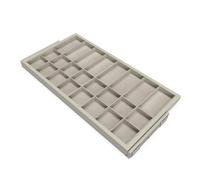 Tiroir organiseur avec coulisses Hack - largeur 900 mm - gris EMUCA