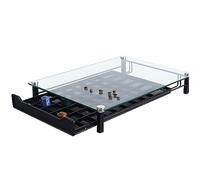 Tiroir pour Capsules de Café, Distributeur de Dosettes de Café - Dimensions: 41 * 29 * 7CM - porte-capsule de café verre transparent transparent