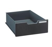 Exacompta Tiroir MODULODOC Réf 338714D – pour cases jumbo H11 cm – 34,5×28,5×11 cm – noir/gris foncé
