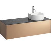 Tiroir Sonar courant, 1 tiroir, adapté aux cuvettes de lavabo 812340, 812341, 812342, 812343, découpe à droite pour le lavabo et le robinet, H4054270341411