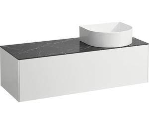 Tiroir Sonar courant, 1 tiroir, adapté aux cuvettes des lavabos 812340, 812341, 812342, 812343, découpe à droite pour le lavabo, H4054230341431