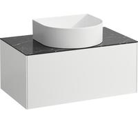 Tiroir Sonar courant, 1 tiroir, adapté aux cuvettes des lavabos 812340, 812341, 812342, 812343, découpe au milieu pour le lavabo, H4054110341431