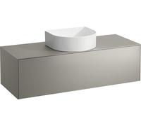 Tiroir Sonar courant, 1 tiroir, adapté aux cuvettes des lavabos 812340, 812341, 812342, 812343, découpe au milieu pour le lavabo, H4054210340421