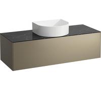 Tiroir Sonar courant, 1 tiroir, adapté aux cuvettes des lavabos 812340, 812341, 812342, 812343, découpe au milieu pour le lavabo, H4054210341421
