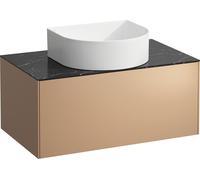 Tiroir Sonar courant, 1 tiroir, adapté aux cuvettes des lavabos 812340, 812341, 812342, 812343, découpe au milieu pour le lavabo, H4054110341411