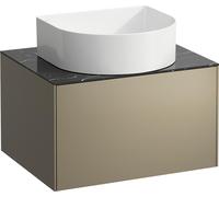 Tiroir Sonar courant, 1 tiroir, adapté aux cuvettes des lavabos 812340, 812341, 812342, 812343, découpe au milieu pour le lavabo, H4054010341421