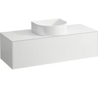 Tiroir Sonar courant, 1 tiroir, adapté aux cuvettes des lavabos 812340, 812341, 812342, 812343, découpe au milieu pour le lavabo, H4054210341701