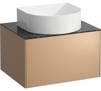 Tiroir Sonar courant, 1 tiroir, adapté aux cuvettes des lavabos 812340, 812341, 812342, 812343, découpe au milieu pour le lavabo, H4054010341411