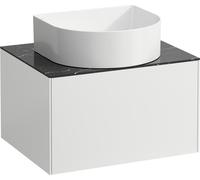 Tiroir Sonar courant, 1 tiroir, adapté aux cuvettes des lavabos 812340, 812341, 812342, 812343, découpe au milieu pour le lavabo, H4054010341431