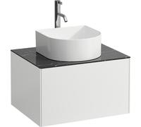 Tiroir Sonar courant, 1 tiroir, adapté aux cuvettes des lavabos 812340, 812341, 812342, découpe au milieu pour le lavabo et le robinet, H4054050341431