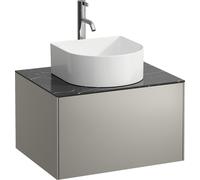 Tiroir Sonar courant, 1 tiroir, adapté aux cuvettes des lavabos 812340, 812341, 812342, découpe au milieu pour le lavabo et le robinet, H4054050341421