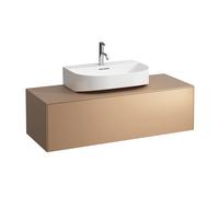 Tiroir Sonar courant, 1 tiroir, convient pour lavabo H816341, H816342, découpe au milieu pour lavabo, H4054510340411, Couleur: Cuivre
