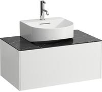 Tiroir sonar courant, 1 tiroir, pour lavabos à main montés en haut H816341, H816342, découpe centrale, H4054410341431