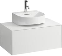 Tiroir sonar courant, 1 tiroir, pour lavabos à main montés en haut H816341, H816342, découpe centrale, H4054410341701