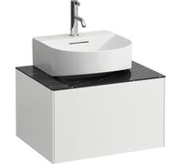 Tiroir sondeur, 1 tiroir, pour lave-mains H816341 monté en haut, découpe centrale, H4054310341431