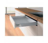 Tiroir sous four InnoTech Atira - kit partiel - hauteur 54 mm - argent HETTICH