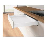 Tiroir sous four InnoTech Atira - kit partiel - hauteur 54 mm - blanc HETTICH