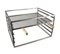 Tiroir - support de gril - Fabrication sur mesure en acier inoxydable