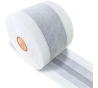 Tiruiya Étanchéité Douche Imperméable, Non Autoadhésive Bande Etancheite Douche, Joint Salle de Bain Peut être Peint, Pour Carrelage Balcon Terrasse Intérieur et Extérieur Pièces Humides - 20m x 12cm