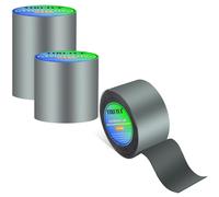 Tiruiya Toit Ruban De Réparation - Super Étanche Bande Butyle Caoutchouc Tape, Pour Fuite De Toit, Fissure De Tuyau, Façades, Trou, Bande D'étanchéIté Autocollante (Gris, 5cm x 5m x 1 roll)