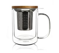 Tisanière En Verre Double Paroi 35cl Ogo Living