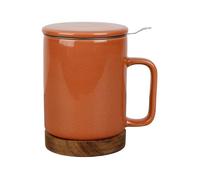 Tisanière Nordika en Grès Terracotta craquelé 35 iltre Inox - SEMA