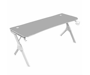 Tisch Mars Gaming MGDXLW Ergonomic Gaming Table White Large Weiß 160 x 60 cm Stahl