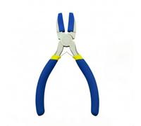 TISHITA Pince à ux à Mâchoires en Nylon Tenaille Outil de Façonnage Surface Protégée Embouts Nylon Doux Ouverture Assistée par Ressort Confort, Bleu Et Jaune