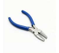 TISHITA Pince à ux à Mâchoires en Nylon Tenaille Outil de Façonnage Surface Protégée Embouts Nylon Doux Ouverture Assistée par Ressort Confort, Bleu Clair