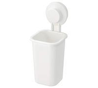 Tisken Ikea Porte-brosse à dents avec ventouse Blanc Pas de perçage ni de vis Montage facile