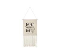 - Tissage Mural à Suspendre "Dreams" 109cm Beige