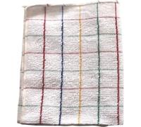 TISSAGES DE BEAULIEU Serpillière bi-matières - 50x60 cm - blanc