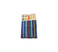 TISSAGES DE BEAULIEU Torchons Mineur 50x70cm x2 (1 Bleu +1 Noir)