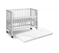 Tissi Lit blanc avec matelas 90x40 cm